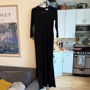 Calvin Klein Black Long Sleeve Dress